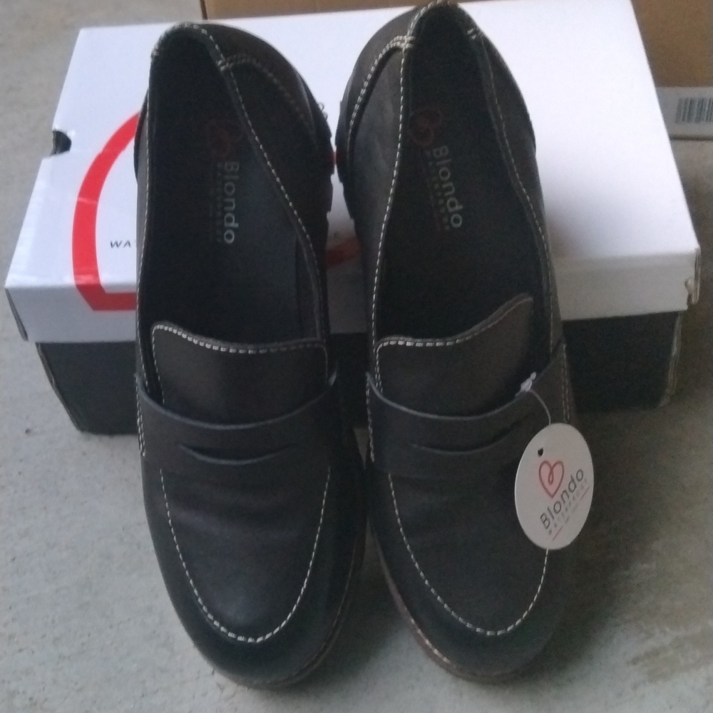 NWT Blondo Leather waterproof loafers size 9 - Picture 3 of 11